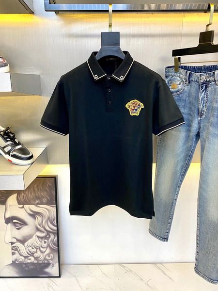 versace polo衫 2022新款 凡賽斯翻領短袖polo衫 MG1006款