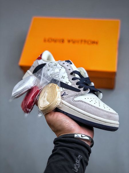 Travis Scott x Fragment Design x Jordan 2024新款合作版男女生運動板鞋