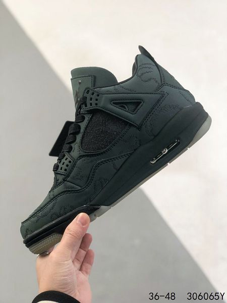 Nike Air Jordan 4 Monsoon Blue 男女鞋中幫復古休閒運動文化籃球鞋