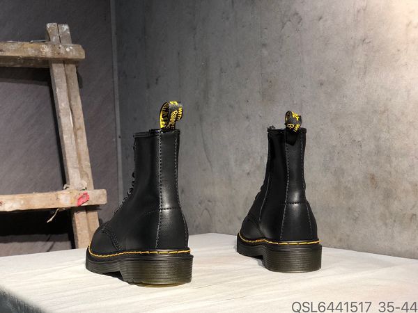 Dr.martens 馬丁醫生 2023新款 1460系列牛皮耐磨厚底粗跟馬丁靴