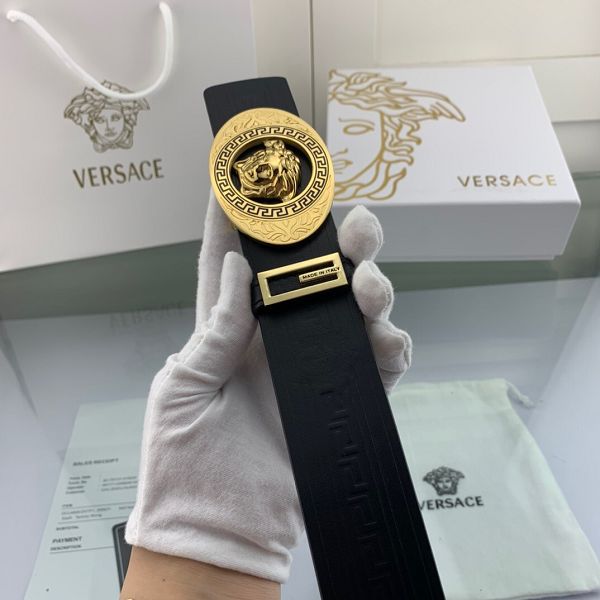 versace範思哲 2020新款皮帶 HF202009牛皮壓花時尚腰帶