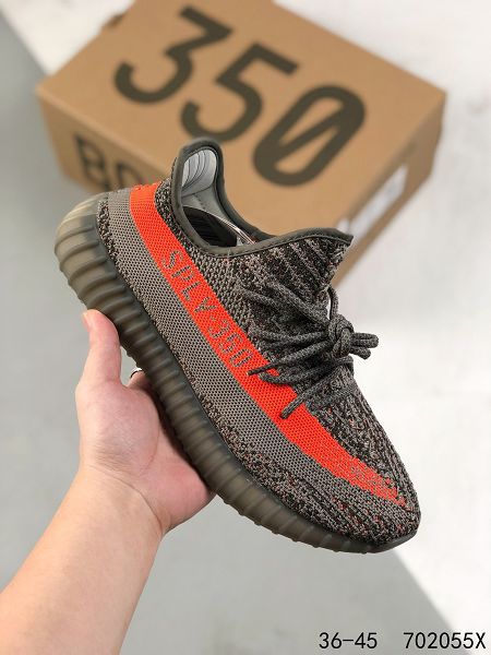 Adidas Yeezy Boost 350 V2 2022新款 經典爆米花男女款運動慢跑鞋46