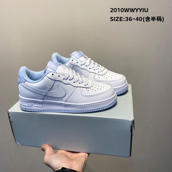 Nike Wmns Air Force 1 GS 2020新款 空軍一號經典低幫女生休閒板鞋 帶半碼