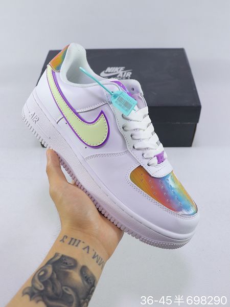 Nike Air Force 1 2021新款 空軍一號男女款休閒板鞋 帶半碼