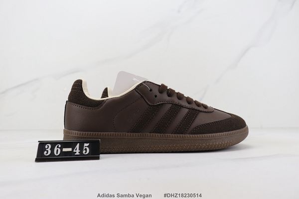 Adidas Samba Vegan 2023新款 三葉草復古男女款休閒鞋