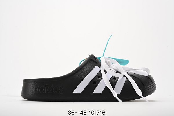 adidas Adilette Clogs 聯名Blokecore 風格 2023全新男女款沙灘鞋