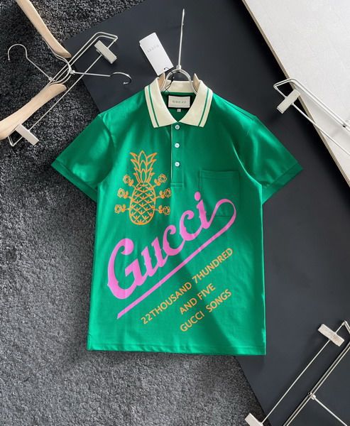 gucci polo衫 2022新款 古馳翻領短袖polo衫 MG1006款