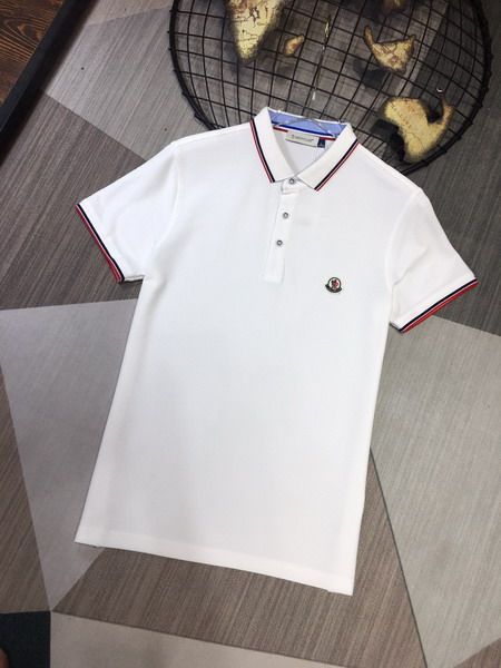 moncler polo衫 2021新款 蒙口高品質翻領短袖polo衫 MG0519款