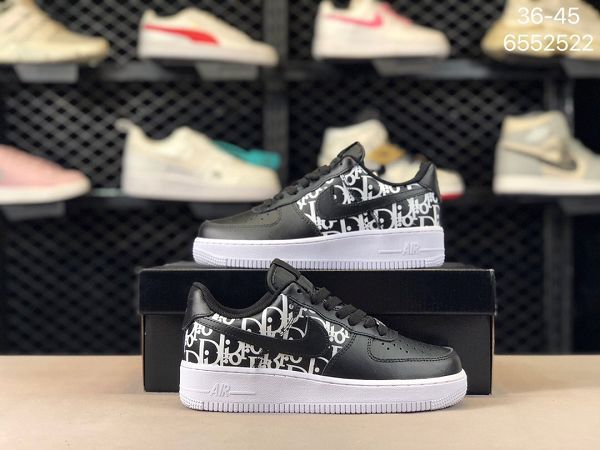 Nike Air Force 1 07 2020新款 串標空軍一號低幫情侶款休閒運動板鞋