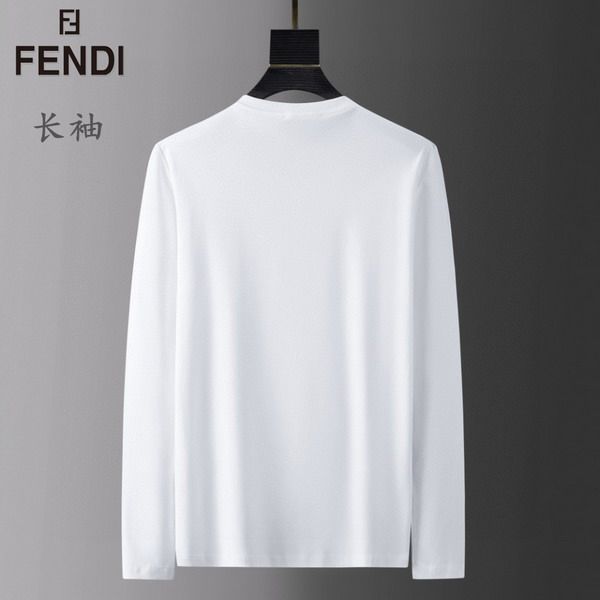 fendi長t 2022新款 芬迪圓領長袖T恤 MG0421-2款