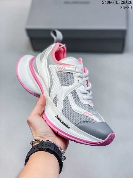 BALENCIAGA 3XL Sneakers 3+系列 2024男女生低幫復古闊型底姥爹風潮流百搭休閒慢跑鞋