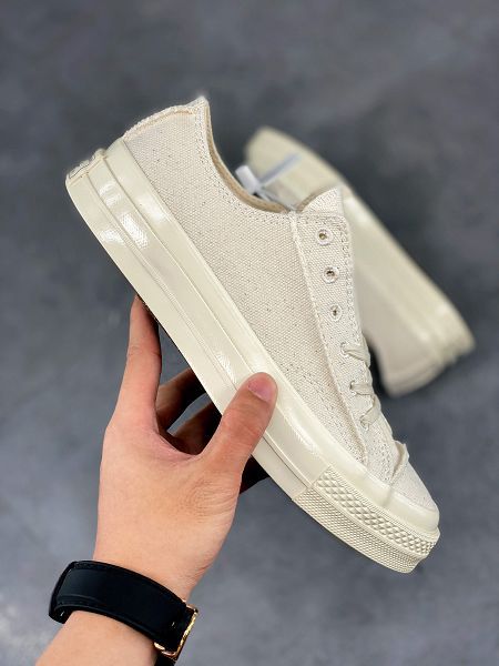 Converse 1970s Renew 2020新款 環保純米自然白情侶帆布板鞋