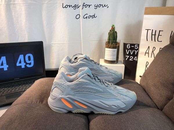 Adidas Yeezy Boost 700 V2 2021新款 侃爺椰子高彈巴斯夫大顆粒緩震爆米花男女款慢跑鞋