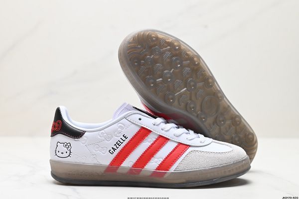 adidas Originals Gazelle INdoor 2024新款男女生三葉草休閒防滑耐磨低幫板鞋