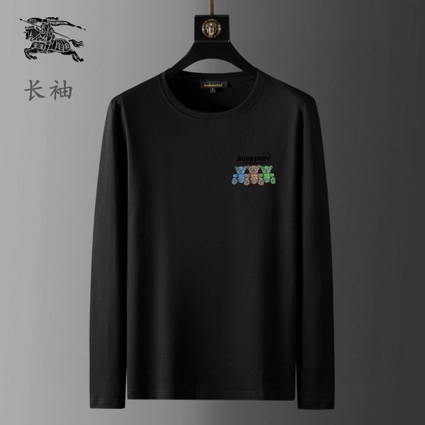 burberry長t 2022新款 巴寶莉圓領長袖T恤 MG0420-1款 