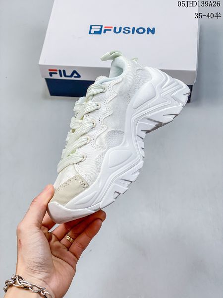 Fila Fusion 2023新款 斐乐潮牌厚底老爹跑步鞋