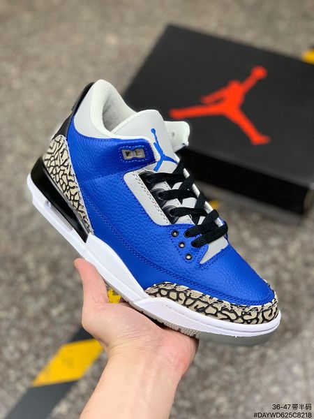 Nike Air Jordan 3 Retro 2021新款 喬丹3代中幫男女款復古運動文化籃球鞋