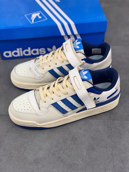 Adidas Forum 84 Low OG 2021新款 三葉草魔術貼男女款休閑板鞋