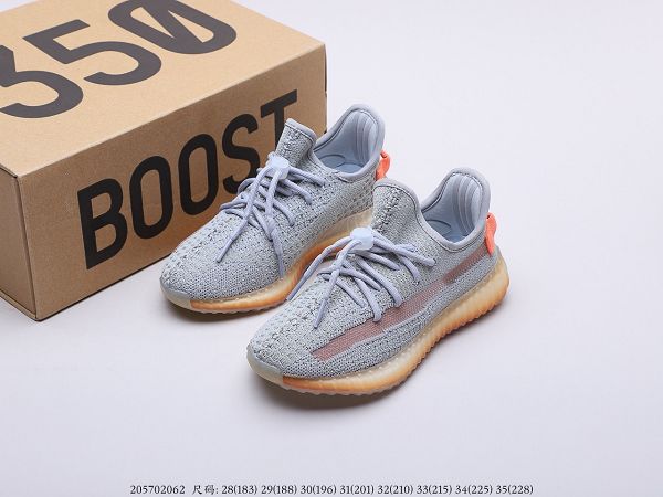 Adidas Yeezy Boost 350 V2 2020新款 椰子爆米花底休閒運動童鞋