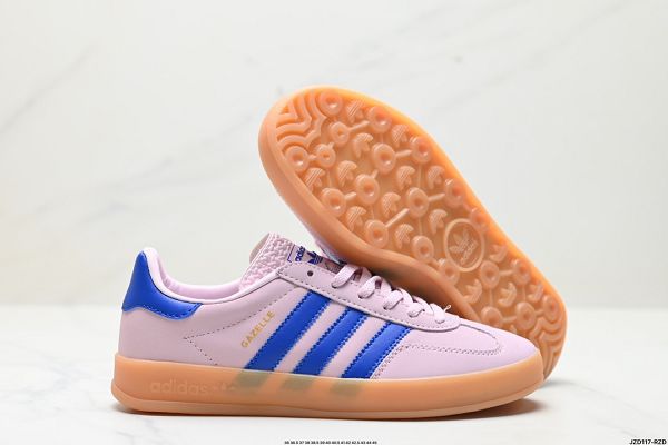 adidas Originals Gazelle INdoor 2024新款男女生三葉草休閒防滑耐磨低幫板鞋