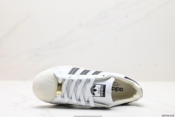 Adidas Superstar Ayoon W 改良輕量版貝殼頭系列 2024男女加厚增高低幫百搭休閒運動板鞋