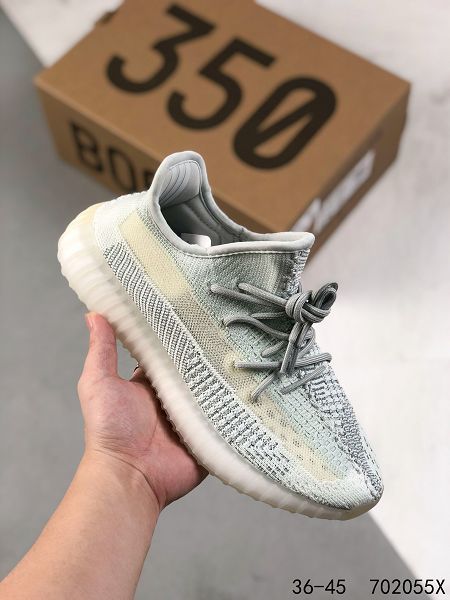 Adidas Yeezy Boost 350 V2 2022新款 經典爆米花男女款運動慢跑鞋46