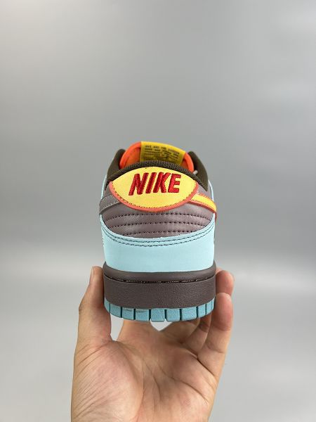 Nike Dunk Low 2024男女生板鞋系列經典百搭休閒運動板鞋金剛狼彩虹白彩虹藍三色