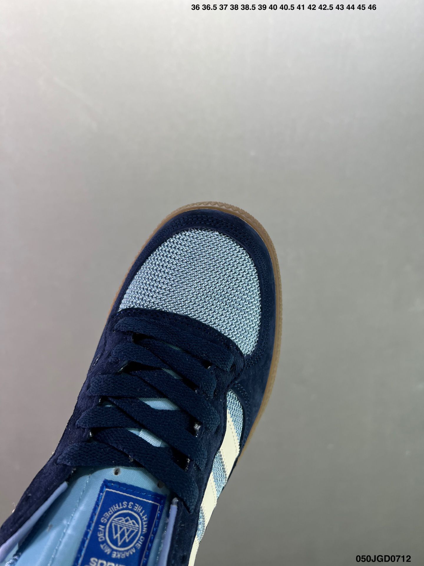 KITH x Adidas Originals Samba OG」Classics Program 2024新款男女系列皮革板鞋 白淺灰深綠燙金色