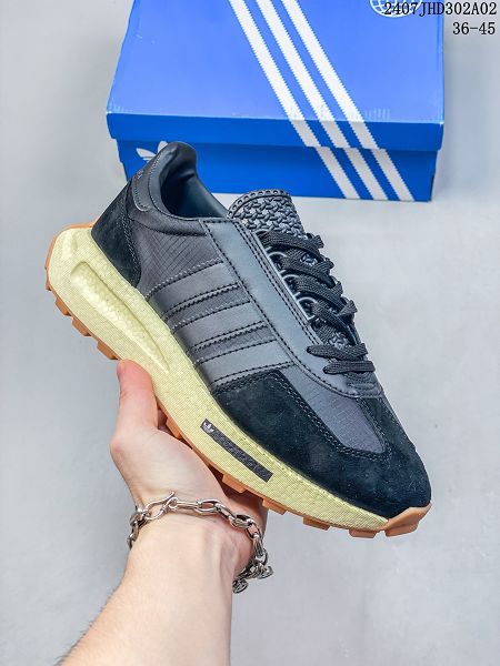 Adidas Originals Retropy Boost E5 復古賽車原型一代系列 2024新款男女生爆米花緩震休閒運動慢跑鞋