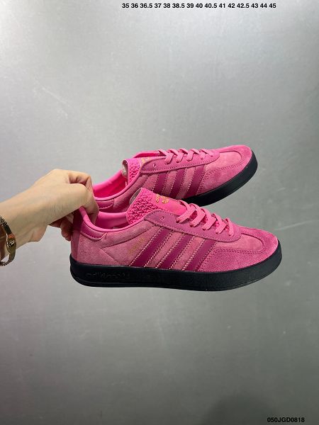 adidas Originals Gazelle INdoor 2024新款男女生三葉草休閒防滑耐磨低幫板鞋