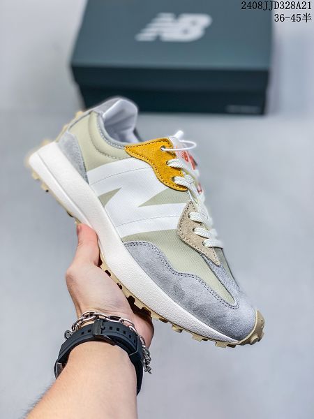 New Balance 327 2024男女生復古先鋒系列復古休閒運動慢跑鞋