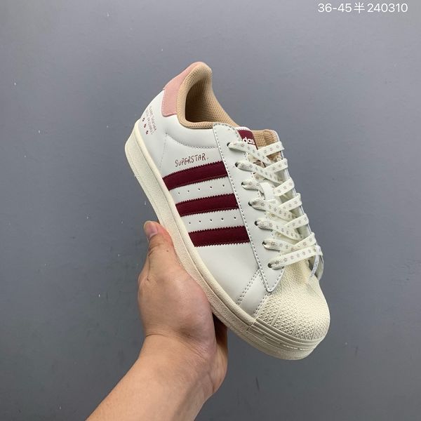 Adidas貝殼頭 SUPERSTAR 2024最新情侶款休閒運動板鞋