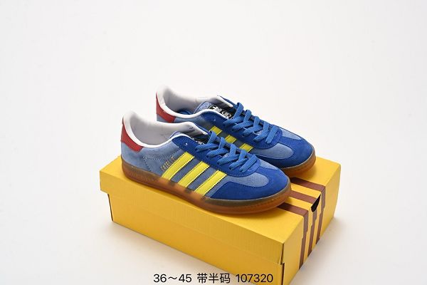 Adidas Originals Gazelle Indoor 德訓系列 2024男女款三葉草復古休閒運動板鞋 多色可選