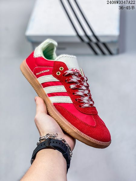 Adidas Originals Samba OG 2024新款男女生百搭低幫休閒運動板鞋