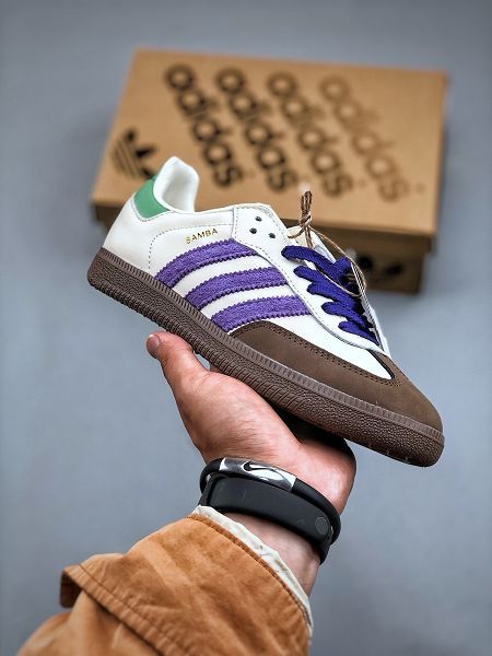 ADIDAS ORIGINALS SAMBA OG SHOES 2024最新情侶款經典運動鞋板鞋