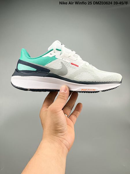 Nike Air Zoom Winflo 25 網透面氣 訓跑練步鞋 2024新款情侶鞋