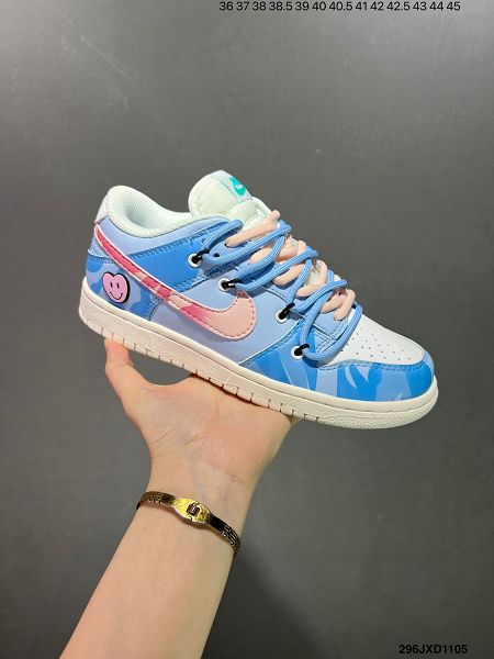 Futura x Nike Dunk Low SB聯名 2024新款男女生解構綁帶滑板鞋