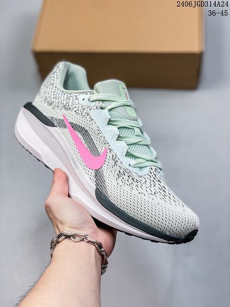 Nike Zoom WINFLO 11登月 2024新款男女鞋 輕質透氣休閒運動跑步鞋