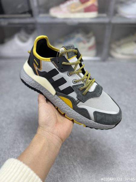 Adidas Nite Jogger Boost 全新升級 三葉草 聯名夜行者情侶款休閒跑鞋