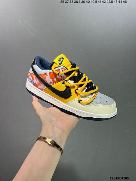 Futura x Nike Dunk Low SB聯名 2024新款男女生解構綁帶滑板鞋