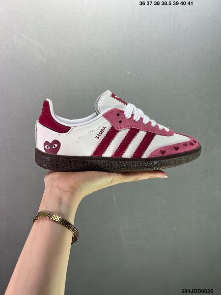 Adidas Samba Vegan 三葉草 2024新款男女生休閒板鞋