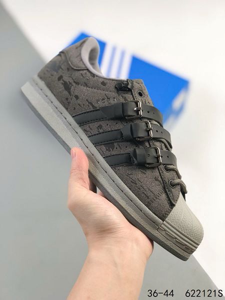 Adidas Superstar 2024男女款三葉草 皮帶扣 貝殼頭系列經典休閒運動板鞋