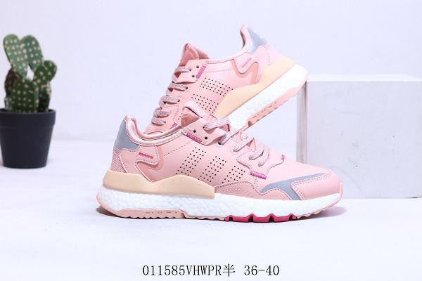 Adidas Nite Jogger Boost 2021新款 夜行者3M反光真爆大底女款復古跑鞋