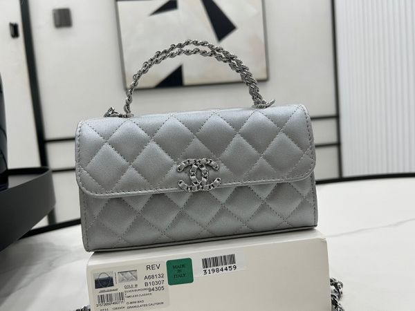 chanel包包 香奈兒2023新款手提包 DSAP3238羊皮單肩斜挎包