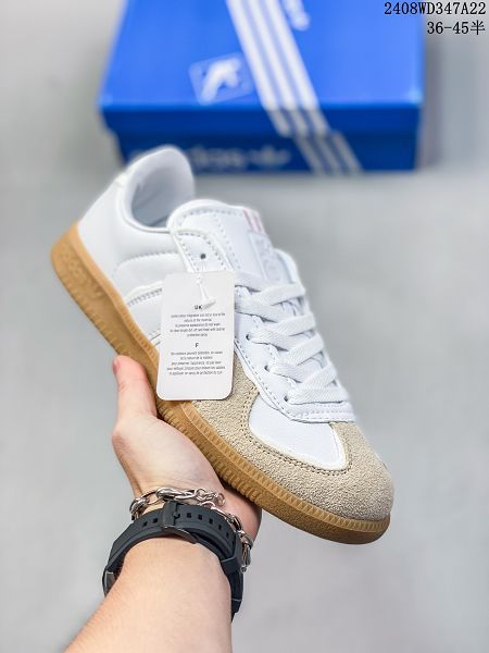 Adidas Originals Samba OG 2024新款男女生百搭低幫休閒運動板鞋