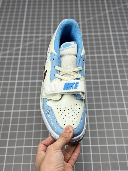 Air Jordan Legacy 312 慵懶大熊貓 國風特殊手繪系列休閒板鞋 2024新款情侶鞋