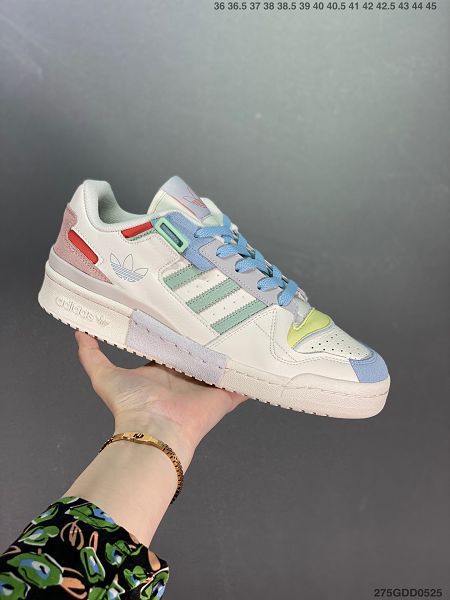 Adidas Forum 84 Low 2022新款 低幫摩術貼男女款休閒運動板鞋