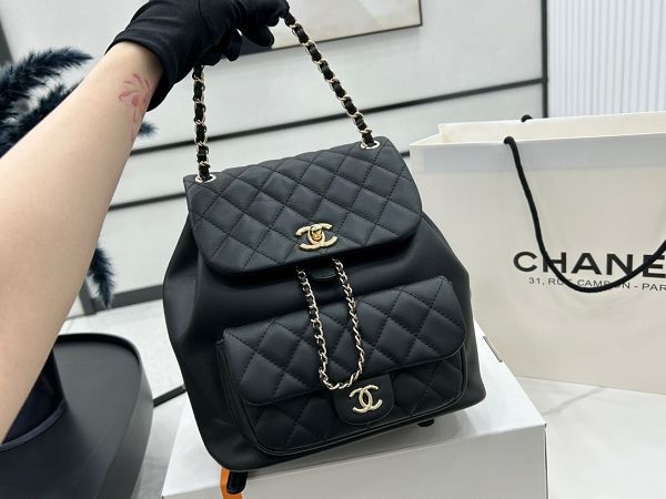 chanel包包 香奈兒2023新款手提包 DSAS3618時尚双肩背後背包