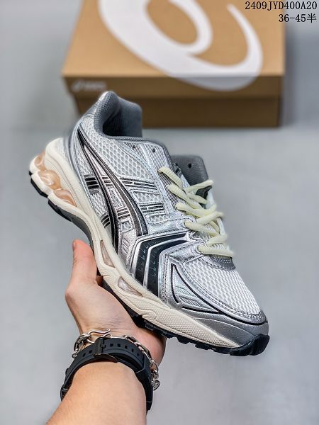 Asics Gel-Kayano 14 2024男女生運動休閒透氣專業緩震慢跑鞋