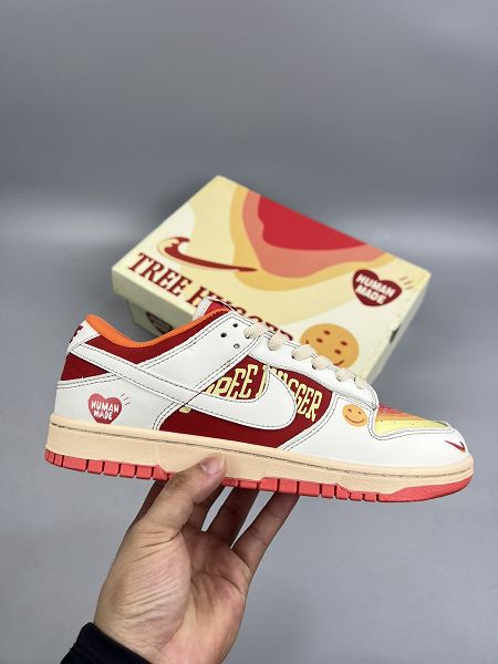 Nike Dunk Low 2024男女生板鞋系列經典百搭休閒運動板鞋金剛狼彩虹白彩虹藍三色